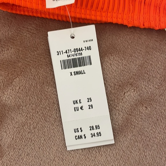 Hollister Neon Orange Bikini Top - Picture 3 of 3